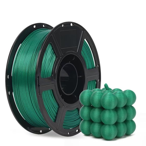 Silk PLA 3D Printer Filament 1.75mm 3D Printing Filament 250g Dimensional Accuracy /- 0.03mm for Most FDM 3D Printers
