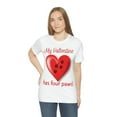 thumbnail image 6 of Funny Valentine's Day Shirt | My Valentine Has Four Paws! | Dog Lover | Animal Lover | Unisex Jersey Short Sleeve Tee, 6 of 10