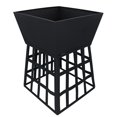 thumbnail image 2 of Metal Outdoor Fire Pit Heater With Stand and BBQ Barbecue Grill Brazier, 2 of 4