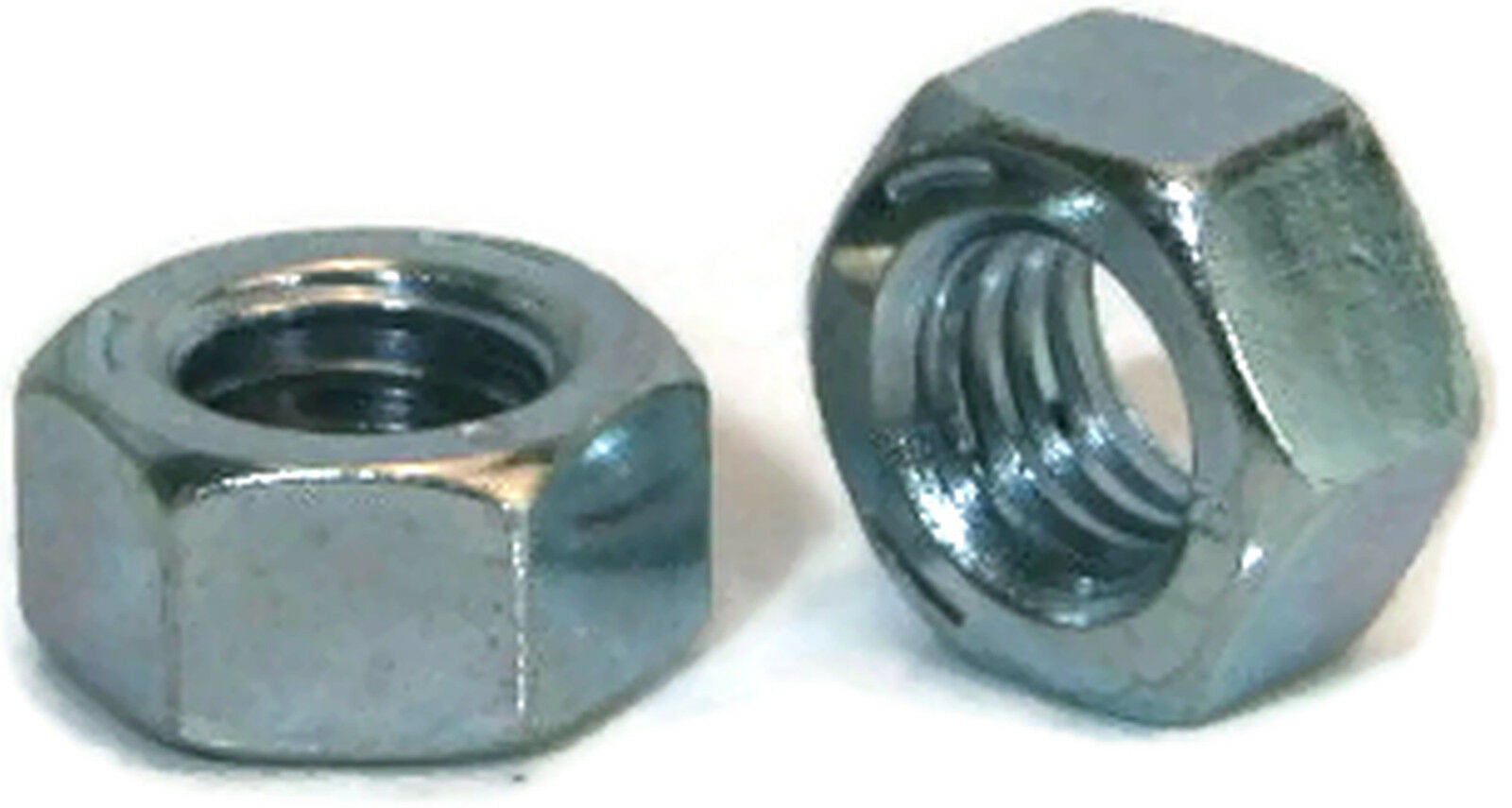 Hex Finished Nuts Grade 2 Zinc Nut 1/2"13 UNC Qty100 Walmart