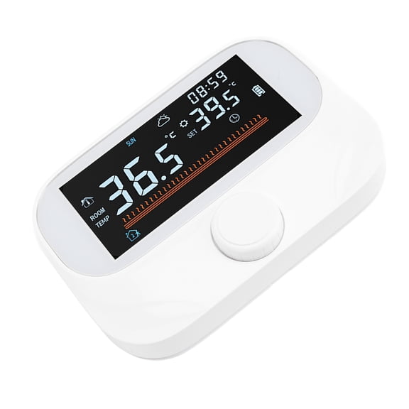 Yajisi Smart Thermostat Programmable Energy Saving LCD Display Wireless Temperature Controller for Home (19 cm / 7.48 inches)