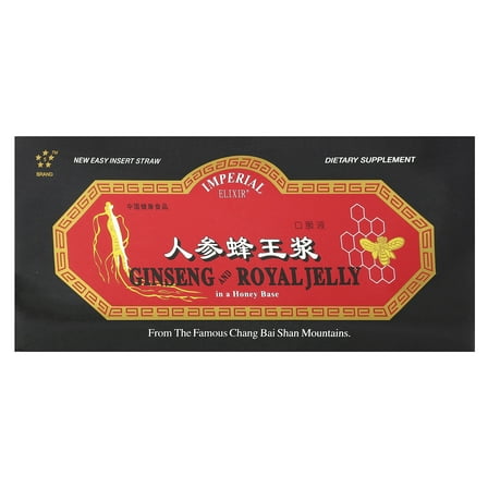Ginseng & Royal Jelly, 30 Bottles, 0.34 fl oz (10 ml) Each, Imperial Elixir