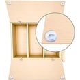 thumbnail image 3 of Protectores de puertas para gabinetes, parachoques de goma integrados para superficies sin rayones, eliminan los portazos ruidosos, PVC suave y duradero para uso a largo plazo, diseñados para, 3 of 6