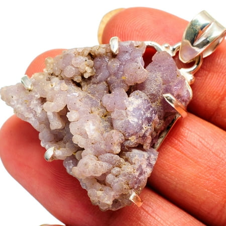 - Grape Chalcedony Pendant 1 1/2
