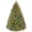 Emerald green, variant on 8 ft Artificial Christmas Tree, Full Wide Christmas Tree with Hinged Branches, Dense PVC Foliage, Folding Metal Stand, Dark Green