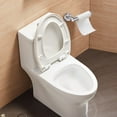 thumbnail image 2 of Adjustable Self Toilet Paper Towel Holder Stainless Steel Suction Cup Bathroom Organizer No Drill for Kitchen Washroom 1 Pack, 2 of 4