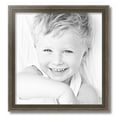 thumbnail image 2 of ArtToFrames 18" x 19" Muted Silver Picture Frame, 18x19 inch Silver Wood Poster Frame (WOM-4626),  Pack, 2 of 8