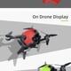 thumbnail image 5 of Injueey Drone Body Shell plástico anticolisión a prueba de impactos funda protectora Protector guardia juguete volador suministros rojo Type3 NO3, 5 of 6