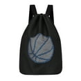 thumbnail image 1 of Sports Bag Drawstring Backpack Sports Bag with Front Zipper Pocket and Inner Pocket Sack, 1 of 3