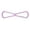 Purple, variant on DAMAI 8 Shaped Resistance Bands, 15 Lbs Fitness Resistance Strap for Full Body Workout Pilates and Stretching Exercise, Yoga Gym Fitness TPE Material