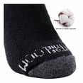 thumbnail image 2 of Tin Fruit Of The Loom para Niño, Afelpado Bajo Negro 5 Pares Talla M, 2 of 4
