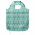 thumbnail image 1 of Abstract Reusable Portable Bag, Continuous Rectangular Shapes Designed with Shades of Blue and Green, Fabric Market Bag Sturdy Easy to Clean Foldable Slim Design, Seafoam and Pale Green, by Ambesonne, 1 of 4