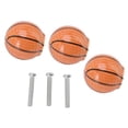 thumbnail image 4 of Basketball Cabinet Knobs, Easy To Install Basketball Door Handle Exquisite Workmanship  For Bookcases For Closets, 4 of 8