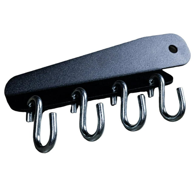 Estante organizador de cadenas de hierro para gimnasio, soporte de pared, colgador de ejercicio colgante de alta resistencia para accesorios de
