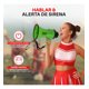 thumbnail image 2 of Megáfono Altavoz Ligero 30W Pyle, Bullhorn con Volumen Ajustable, Sirena Incorporada, Alcance de 800 Metros, Ideal para Deportes en el Exterior, Animación y Eventos, Verde, 2 of 7