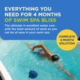 thumbnail image 2 of FROG @Ease Floating System for Swim Spas - Quick & Easy Self-Regulating Swim Spa Sanitizer - Swim Spa Maintenance System with Sanitizing Minerals & SmartChlor Technology - 4 Month Bundle+, 2 of 8