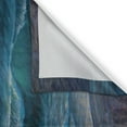thumbnail image 3 of Ambesonne Nature Kitchen Curtains, Ocean Morning Mountain, 55"x45", Lilac Teal, 3 of 3