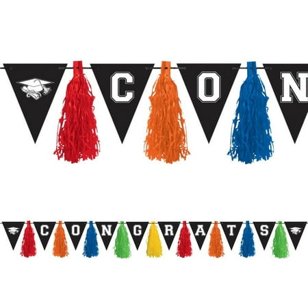 Graduation Tassel 10ft. Garland Decoration (Each)