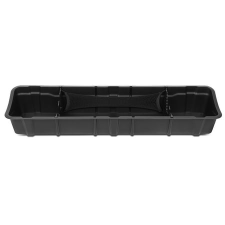 For 2015 to 2019 Ford F150 Crew Cab Rear Under Seat Storage Box Organizer Tray Tool Case Bin 16 17 (Best Exhaust For 2019 F150 5.0)