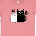 thumbnail image 4 of Inktastic Valentines Day Cat Couple Girls Baby T-Shirt, 4 of 5