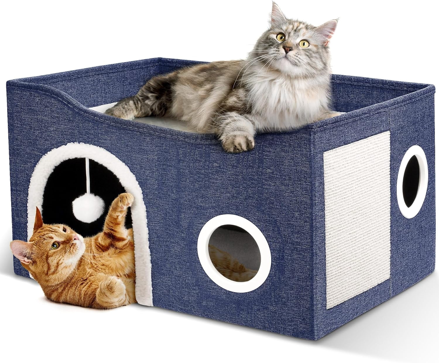 キャットハウス Heeyoo Cat House for Indoor Cats, 23.8