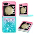 thumbnail image 1 of Funda para Samsung Galaxy Z Flip 5 Transparente con Brillos Carcasa Protectora Antigolpes con Glitter Brillante, 1 of 5