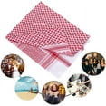 thumbnail image 3 of ZOUSSIQI Foulard Arabe pour Hommes Foulard à Carreaux Rouges pour Costume Musulman Accessoires CA919-60693, 3 of 8