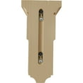 thumbnail image 4 of Ekena Millwork 6"W x 6 3/4"D x 12"H Large Reyes Wood Corbel, Rubberwood, 4 of 4