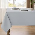 thumbnail image 1 of Rectangle Farmhouse Tablecloth for 10ft Table, Dirty-Repel Easy to Clean Banquet Tablecloths for Dining Table and Kitchen Table (Oblong,60 x 144 Inch (12-14 Seats), Light Grey), 1 of 9