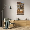 thumbnail image 3 of Charlene Audrey 20x44 Gallery Wrapped Canvas Wall Art Titled - German Beer, 3 of 4