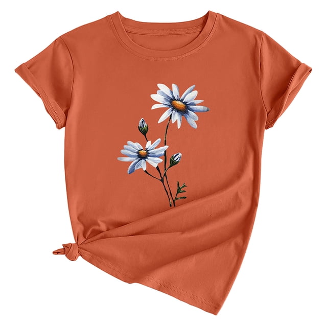 Tops de verano Regalos para hombre y mujer Camiseta Blusa de manga corta con estampado de verano Pompotops hfajkhk137688