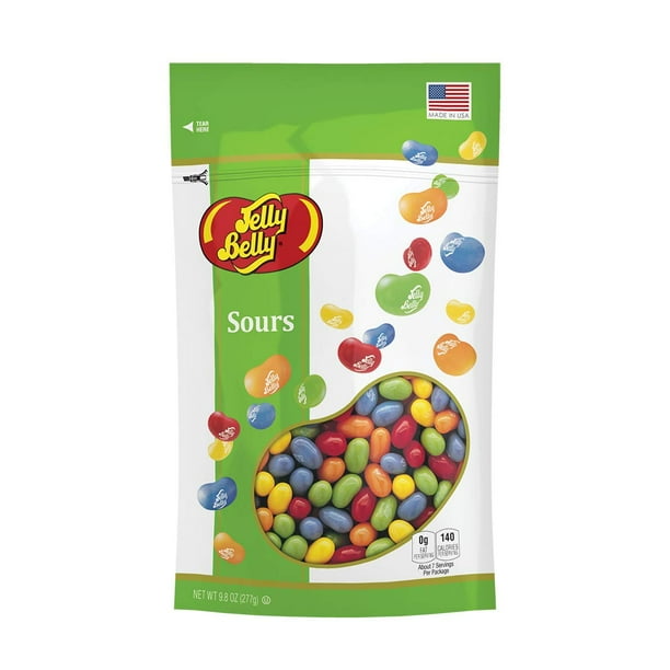 Jelly Belly Sours Jelly Beans 9.8oz Resealable Pouch Bag