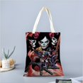 thumbnail image 2 of Birds of Prey Bolso de tela con estampado de lienzo para mujer, bolsa de compras reutilizable y estética, con cremallera interior, regalo para mujer,38*45cm., 2 of 6