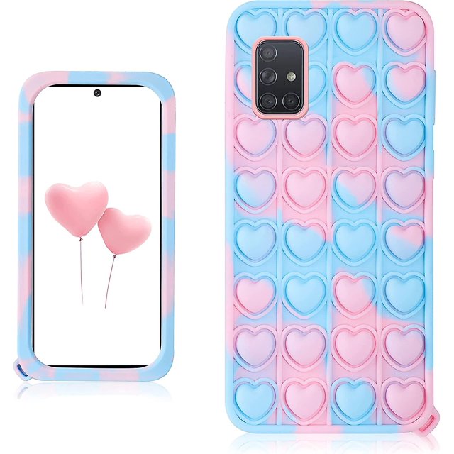 Diversión De Moda Para Samsung Galaxy A71 (4g 5g), Funda De Silicona Con Dibujos Animados Divertidos, Lindos Y Frescos Kawaii Fidget, Fundas Divertidas De Diseño Único Para Niños, Niñas, Mujeres