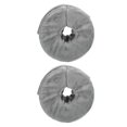 thumbnail image 3 of 2pcs Foot Elevating Pillow Ankle Protector Foot Support Pillow Elevator Cushion Heel Pillow Grey, 3 of 4