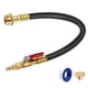 thumbnail image 1 of sweethay Conector de compresor de aire de Metal RV, repuesto portátil desmontable para invierno, accesorios adaptadores de latón para caravana Accesorios para vehículos recreativos, 1 of 6