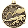 thumbnail image 2 of Rugby Medals, 2" Gold Diecast Rugby Medal Award 100 Pack, 2 of 2