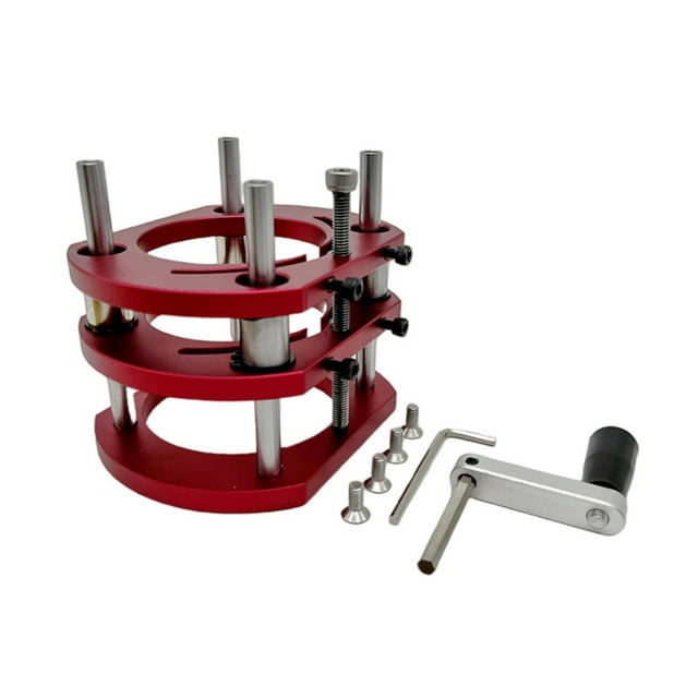 Router Lift 65mmDiam Motors Router Lift Table Base Alum Woodworking Router Table Insert Plate Board For Trimmer Engravinger Base ,Easy Setup