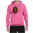 thumbnail image 2 of Wild Bobby Football Fingerprint It's in My DNA Sports Unisex Hoodie Sweatshirt, 2 of 6