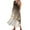 Gray, variant on TSADFHJI Skirts for Women Short Length Linen Women's Fashion Crew Neck Casual 3D Feather Print Cuffless Pocket Long Vest Dress Casual Dress S Grey