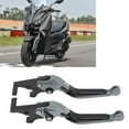 thumbnail image 4 of Brake  Handles,  High Rigidity Comfortable Grip Brake  Levers 2PCS Extendable  For Motorcycle Modification Black,Red,Gold,Blue,Gray,Silver,Orange,Green, 4 of 8