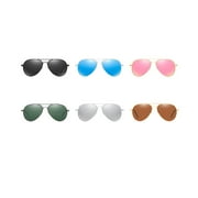 Classic Children All Match Clothes Metal Frame Sunglasses UV400 Protective Travel Vintage Driving Eyewear Sunglasses