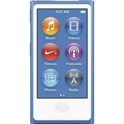 Apple iPod Nano 8th Generation (16GB) Blue, Open Box-Apple Warranty Remaining Until December 24, 2017