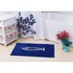 thumbnail image 2 of Alfombrilla de baño de microfibra antideslizante de 40 x 60 cm, absorbente y esponjosa, lavable a máquina, color azul, 2 of 5