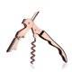 thumbnail image 1 of Gold Plated Double Hinged Corkscrew Waiters Wine Key Bottle Opener Party Bottle Opener (Rose Gold), 1 of 3