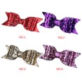 thumbnail image 4 of maskred Enfants Filles Coiffe Bandeau Nœud Épingle à Cheveux Pailletée Pince à Cheveux pour Fête Boîte de Nuit Rouge 1ensemble, 4 of 6
