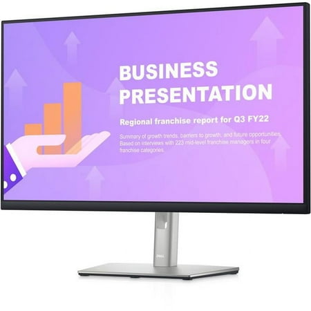 UPC: 0884116398110 | Dell P2722HE 27  Full HD WLED LCD Monitor – 16:9 – Black  Silver  Black  Silver