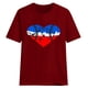 thumbnail image 4 of Blusa informal de manga corta con cuello redondo y estampado suelto de verano para mujer con estilo OAVQHLG3B Store  lin121212, 4 of 4