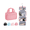 Dark Pink, variant on Travel Hanging Toiletry Bag for Women - Waterproof Cosmetic Organizer with Clear Window, Lightweight Bathroom Bags for Essentials, Makeup, Shampoo, Toiletries Pink, Medium