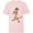 Soft Pink, variant on Disney The Lion King Confident Timon - Short Sleeve T-Shirt for Kids -Customized-Red